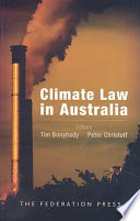 Climate law in Australia /