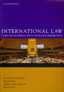 International law : cases and materials with Australian perspectives /