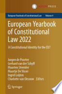 European Yearbook of Constitutional Law 2022 : A Constitutional Identity for the EU? /