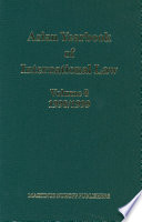 Asian Yearbook of International Law, Volume 8 (1998-1999) /