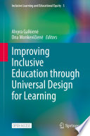 Improving Inclusive Education through Universal Design for Learning /
