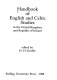 Handbook of English and Celtic studies in the United Kingdom and Republic of Ireland /