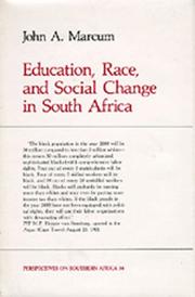 Education, race, and social change in South Africa /