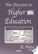 New directions in higher education /