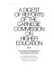 A digest of reports of the Carnegie Commission on Higher Education : with an index to recommendations and suggested assignments of responsibility for action.