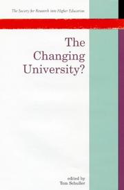 The changing university? /