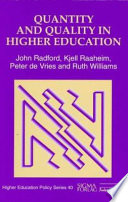 Quantity and quality in higher education /