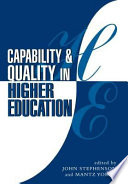 Capability and quality in higher education /