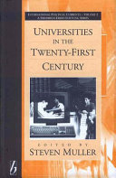 Universities in the twenty-first century /