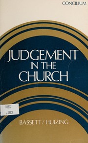 Judgment in the church /