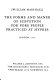 The forme and maner of subvetion [as printed] for pore people practiced at Hypres /