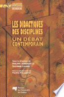 Les didactiques des disciplines : un debat contemporain /