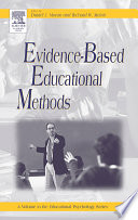 Evidence-based educational methods /
