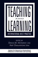 Teaching and learning : international best practice /