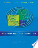 Designing effective instruction.