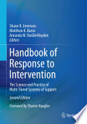 Handbook of response to intervention : the science and practice of multi-tiered systems of support /