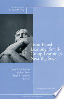 Team-based learning : small group learning's next big step  /