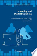 eLearning and digital publishing /