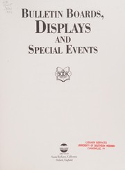 Bulletin boards, displays and special events /