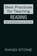 Best practices for teaching reading : what award-winning classroom teachers do /