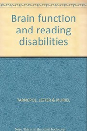 Brain function and reading disabilities /