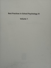 Best practices in school psychology, IV /