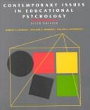 Contemporary issues in educational psychology /