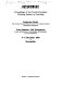 Proceedings of the Fourth European Working Session on Learning : 4-6 December 1989 at Montpellier /