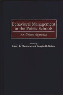 Behavioral management in the public schools : an urban approach /