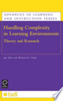 Handling complexity in learning environments : theory and research /