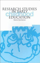 Research studies in early childhood education /