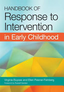 Handbook of response to intervention in early childhood /
