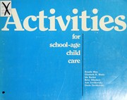 Activities for school-age child care /