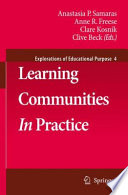 Learning communities in practice /