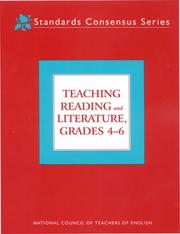 Teaching reading and literature, grades 4-6 : standards consensus series.