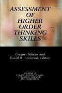 Assessment of higher order thinking skills /