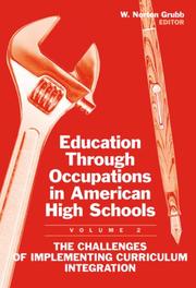 Education through occupations in American high schools /