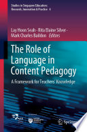 The Role of Language in Content Pedagogy : A Framework for Teachers' Knowledge /