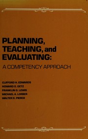 Planning, teaching, and evaluating : a competency approach /