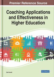 Coaching applications and effectiveness in higher education /