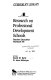 Research on professional development schools /