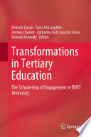 Transformations in Tertiary Education : The Scholarship of Engagement at RMIT University /