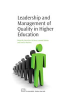 Leadership and management of quality in higher education /
