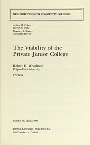 The viability of the private junior college /