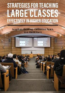 Strategies for teaching large classes effectively in higher education /