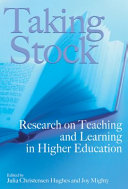 Taking stock : research on teaching and learning in higher education /