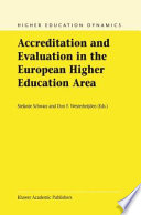 Accreditation and evaluation in the European higher education area /