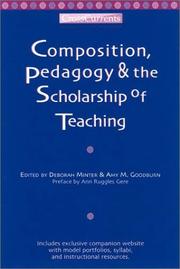 Composition, pedagogy & the scholarship of teaching /