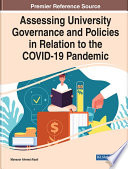 Assessing university governance and policies in relation to the COVID-19 pandemic /