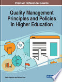 Quality management principles and policies in higher education /